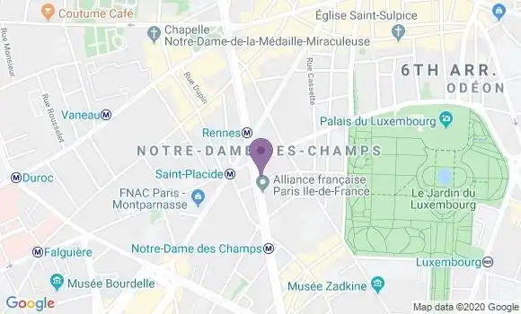 Localisation Mtre Michelet Claire