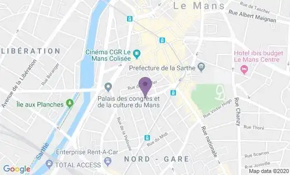 Localisation Mtre Fourmond Pascale