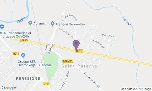 Localisation Mtre Lemonnier Michel