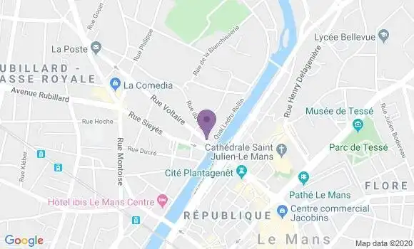 Localisation Mtre Marie Boris