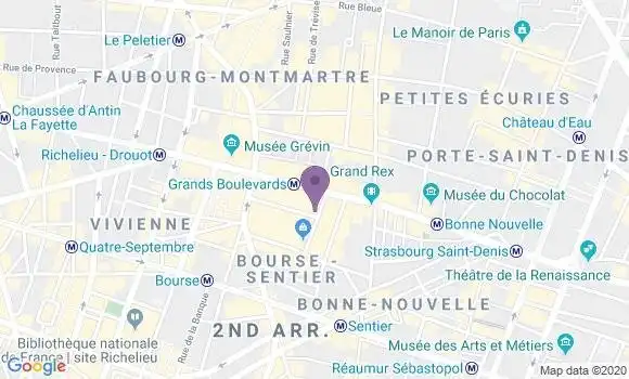Localisation Mtre Milleret Christian