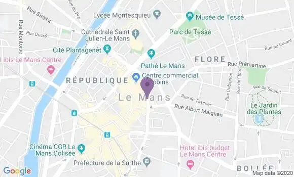 Localisation Mtre Pavet Thierry