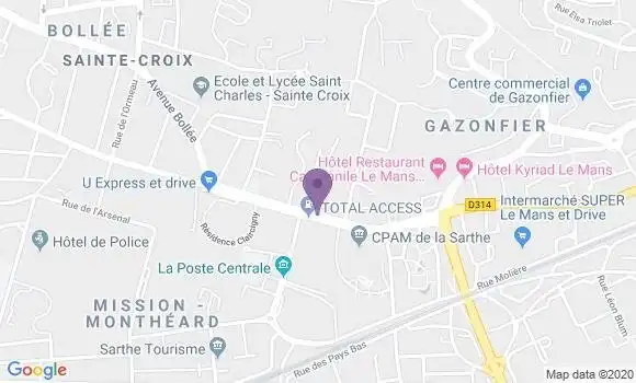 Localisation Mtre Pean Jean Louis