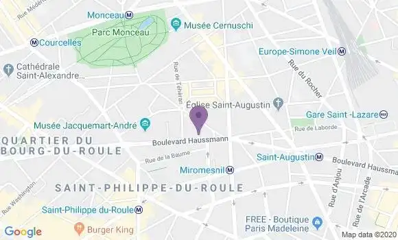Localisation Mtre Milon Yves
