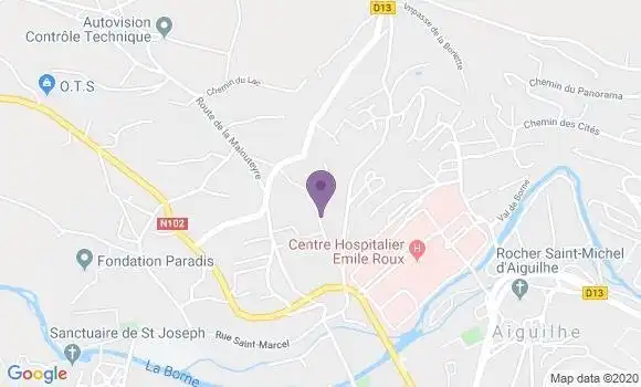 Localisation Mtre Desage Gaelle