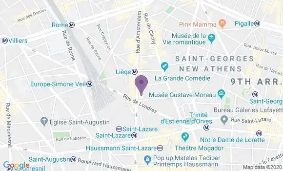 Localisation Mtre Miro Philippe