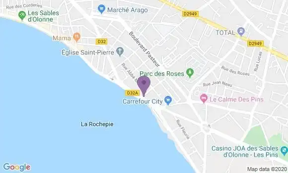 Localisation Mtre Gauvin Brigitte