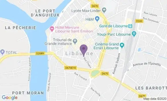 Localisation Mtre Domenech Isabelle