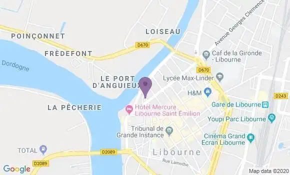 Localisation Mtre Duffau Lagarrosse Pages Paule