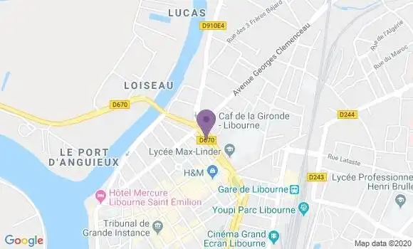 Localisation Mtre Foussard Céline