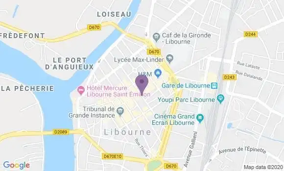 Localisation Mtre Hassine Nadia