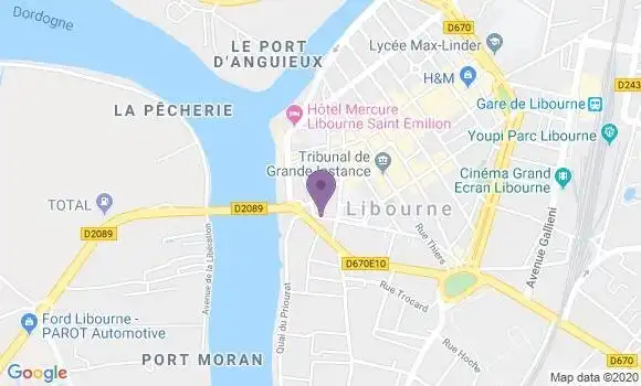 Localisation Mtre Starosse Sophie