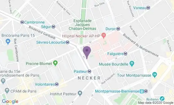 Localisation Mtre Montels Benjamin