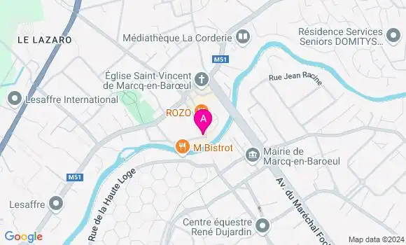 Localisation Mtre Berthet Barbara