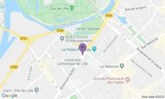 Localisation Mtre Boddaërt Amandine