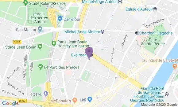 Localisation Mtre Moquet Jean Baptiste