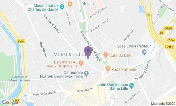 Localisation Mtre Bouchart Georges Alexis