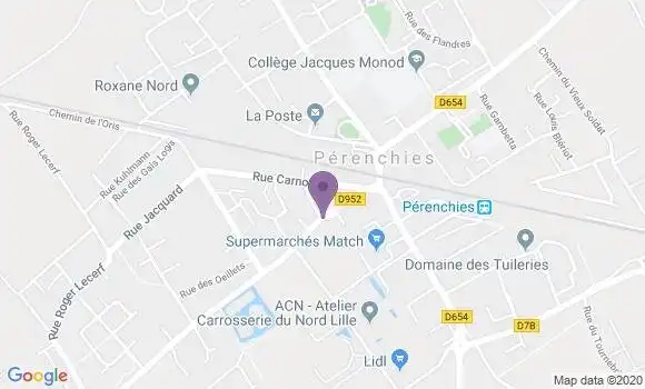 Localisation Mtre Bracq Delphine