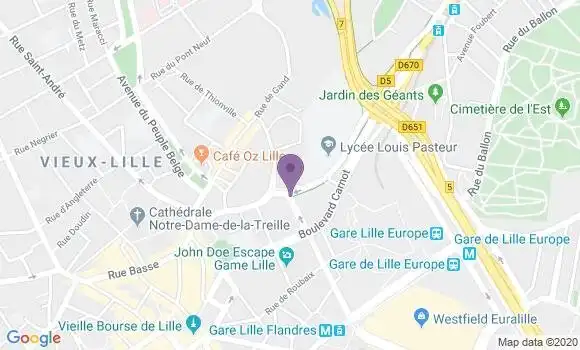 Localisation Mtre Brazier Frédéric
