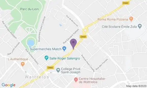 Localisation Mtre Brochen Gildas