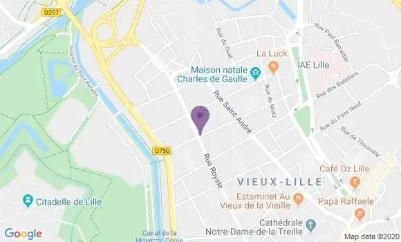 Localisation Mtre Bultez Pierre