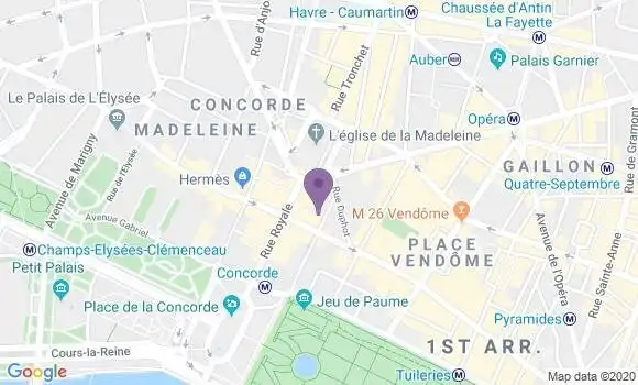 Localisation Mtre Moreau Franck