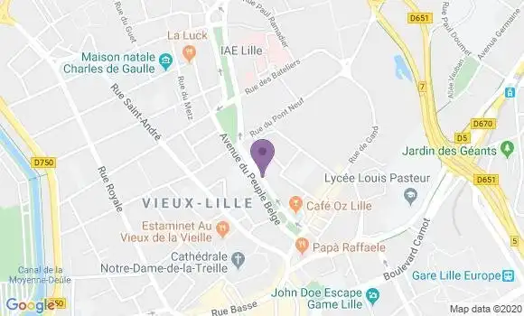 Localisation Mtre Capon Hervé
