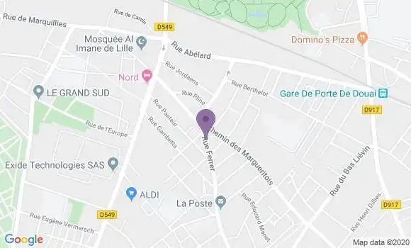 Localisation Mtre Carly Daniel