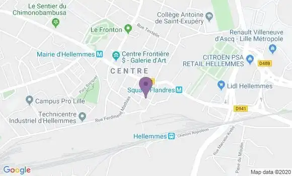 Localisation Mtre Carrillon Cécile