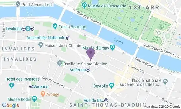 Localisation Mtre Morel Charles