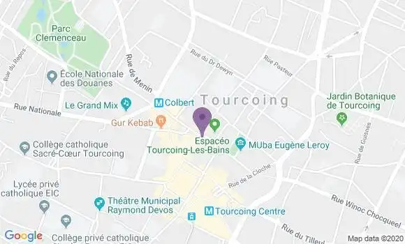Localisation Mtre Catteau Vandecasteele Catherine