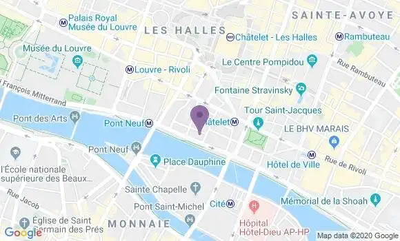 Localisation Mtre Contant Philippe