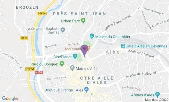 Localisation Mtre Mourier Christophe