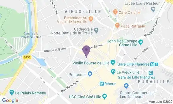 Localisation Mtre Corson Sandrine