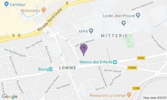 Localisation Mtre De Jaeghere Gontran