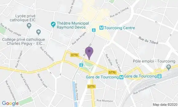 Localisation Mtre Debrabant Thierry