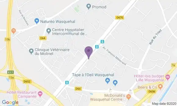 Localisation Mtre Debruyne François