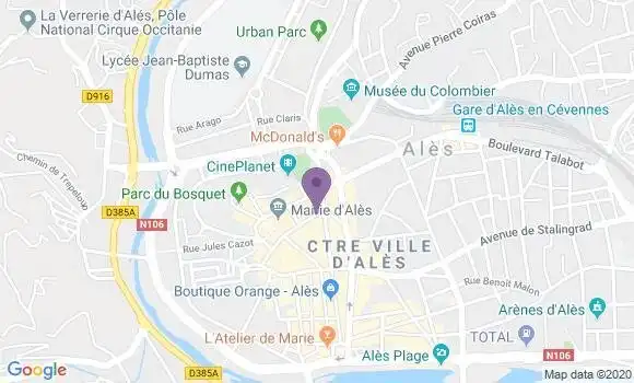 Localisation Mtre Simon Perez Marie