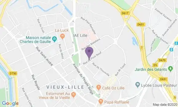 Localisation Mtre Delattre Joël