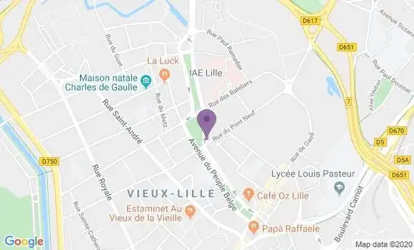 Localisation Mtre Delemer Bernard