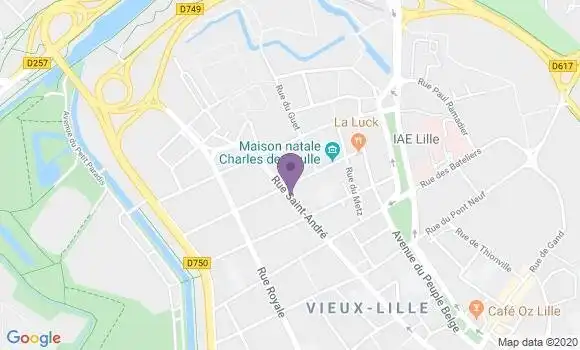 Localisation Mtre Deleporte Frédéric