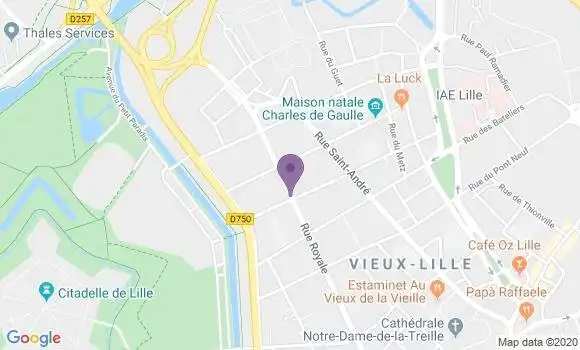 Localisation Mtre Deleurence Guy