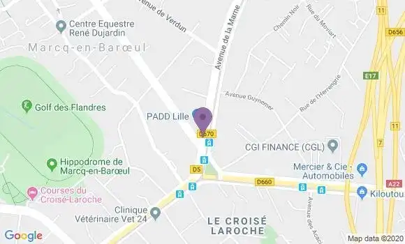 Localisation Mtre Delplanque Nathalie