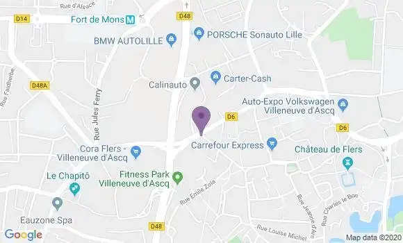 Localisation Mtre Demey Eric
