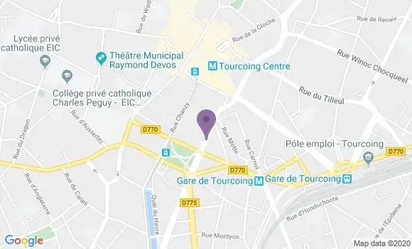 Localisation Mtre Descamps D