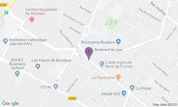 Localisation Mtre Deschepper Joseph