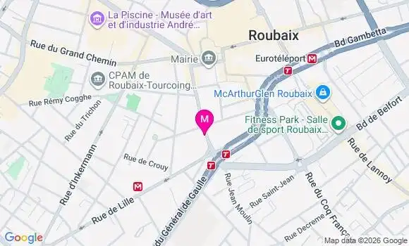 Localisation Mtre Desmazieres Odile