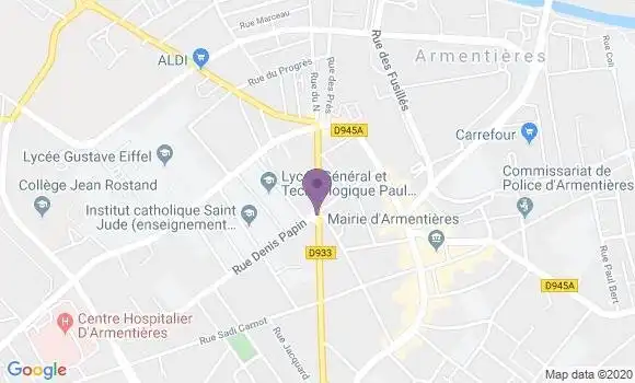 Localisation Mtre Devriendt Pascale