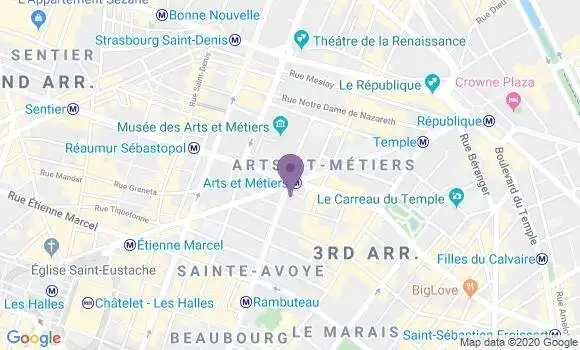 Localisation Mtre Mourlaque Claire