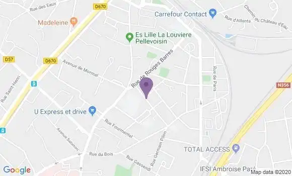 Localisation Mtre Dreszer Marie Anne